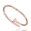 Diamond titanium steel bracelet for women, light luxury, non fading card home nail bracelet - Korvel