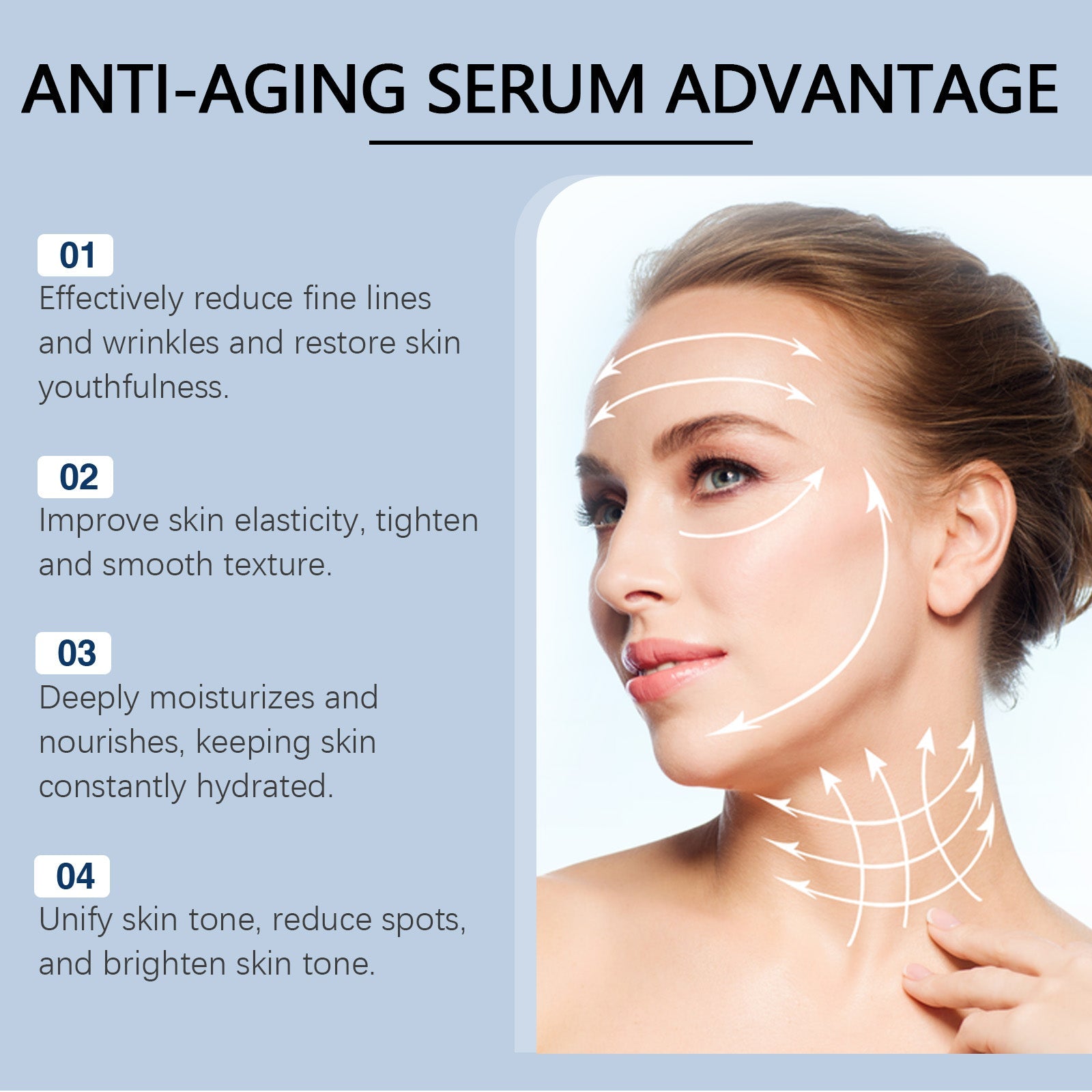 Ouhoe Facial Moisturizing Essence Soft Skin Brightening Facial Skin Moisturizing And Firming Skin Care Essence - Korvel