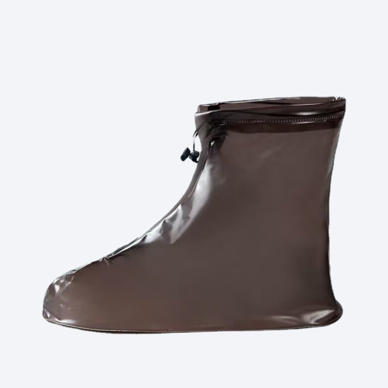 Waterproof, non-slip reusable shoe covers (PVC/silicone sole) – for rain/snow, unisex. - Korvel