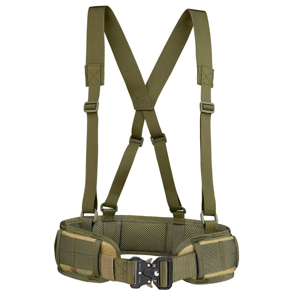 Multi Functional Quick Disassembly Tactical Belt Waist Cover Outdoor Training Cobra Belt Nylon Waist Belt Suit - Korvel