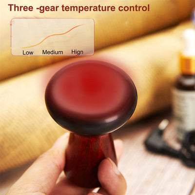 Hot Compress Bian Stone Facial Gua Sha V Face Massager Guasha Stone Wrinkle Remover Face Stone Massager - Korvel