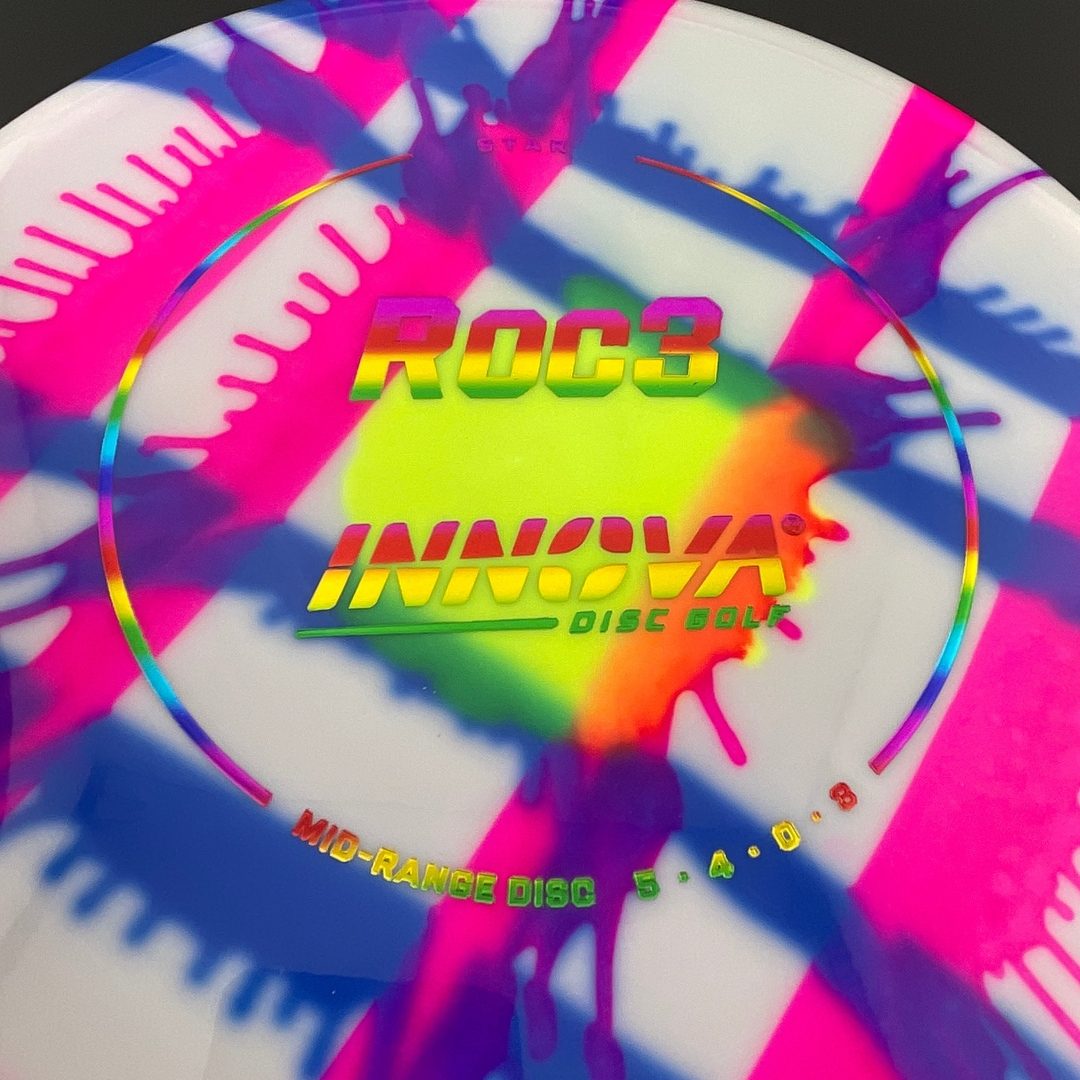 Star I-Dye Roc3 Disc Golf Disc