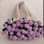 60cm New Creative Rose Bouquet Blanket (Finished), Crocheted Flower Bouquet Gift for Girlfriend - Korvel