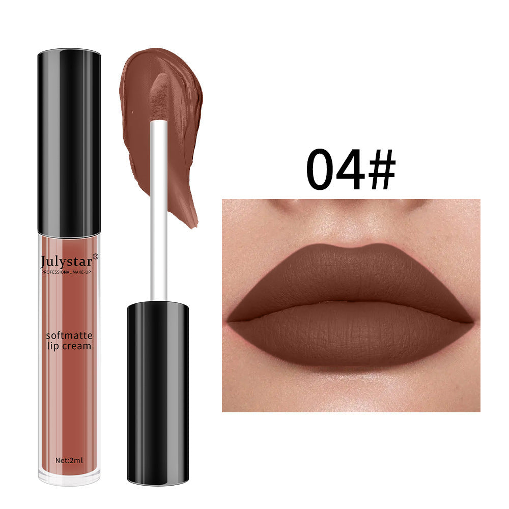 Christmas Makeup Powder Mist Matte Candy Lip Glaze Matte Long Lasting Moisturizing Liquid Lipstick - Korvel
