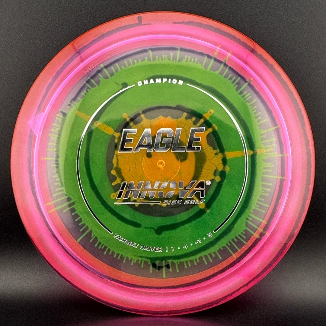 I-Dye Champion Eagle Disc Golf Driver