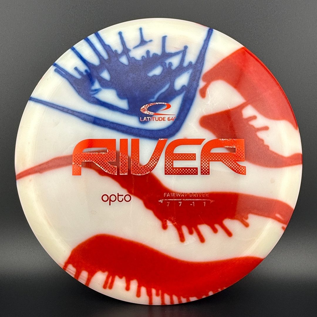 Opto River - Flag MyDye Disc Golf Driver