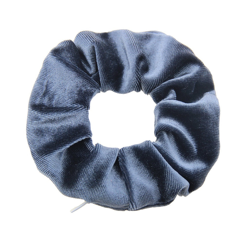 Tie dye velvet zipper large intestine loop - Korvel