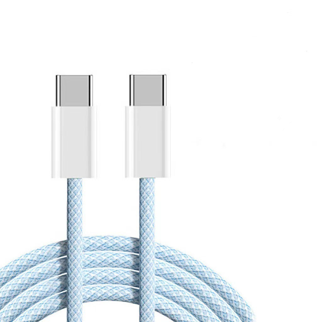 20W Apple PD Fast Charging Suitable for Apple 15C-C Data Cable Fast Charging Braided Mobile Phone Super Fast Charging Cable - Korvel