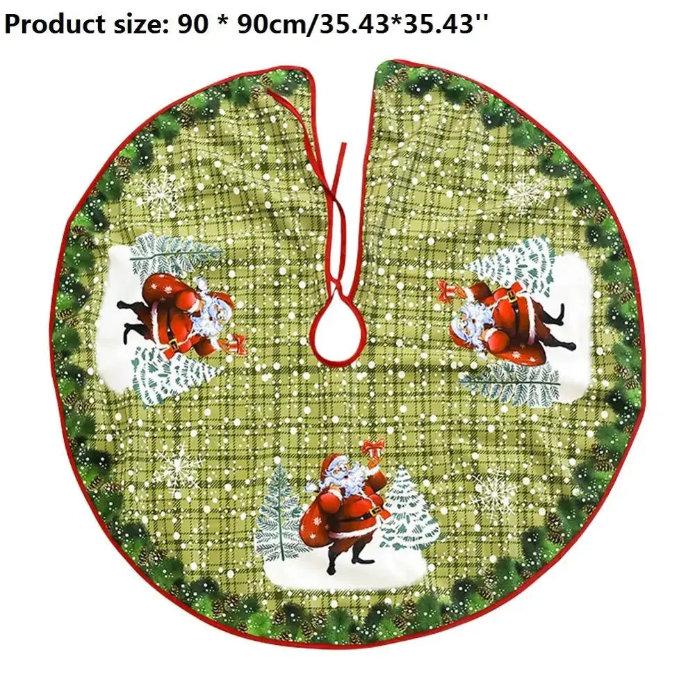 Elegant Christmas Tree Skirt for Festive Decor