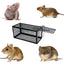 Self-locking Trap Catcher Mouse Rat Bait Mice Live Box Mice Trap Cage Household Mouse Catcher  Animal Control Hamster Iron Cage - Korvel