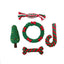 Christmas Dog Toy Gift Set - Bite Resistant Cotton Rope