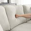 [VIDEO provided] [New] 108*85.5" Modern U Shape Sectional Sofa 7 Seat Fabric Sectional Sofa Set - Korvel