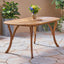 Acacia Wood 70" Dining Table - Korvel