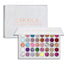Palette de fards à paupières CAKAILA 40 couleurs - Paillettes dorées et teintes crémeuses