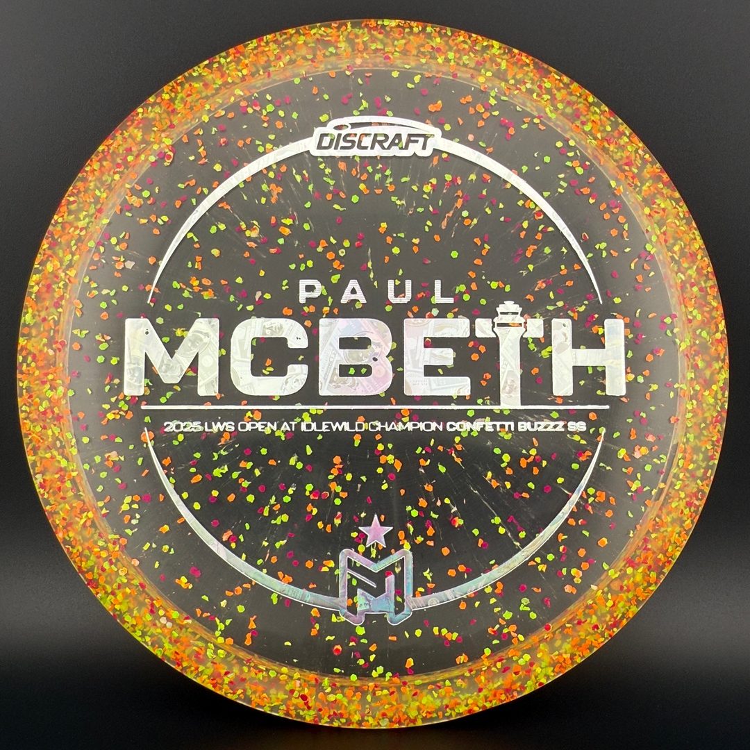 Confetti Z Buzzz SS - Paul McBeth 2025 LWS Open