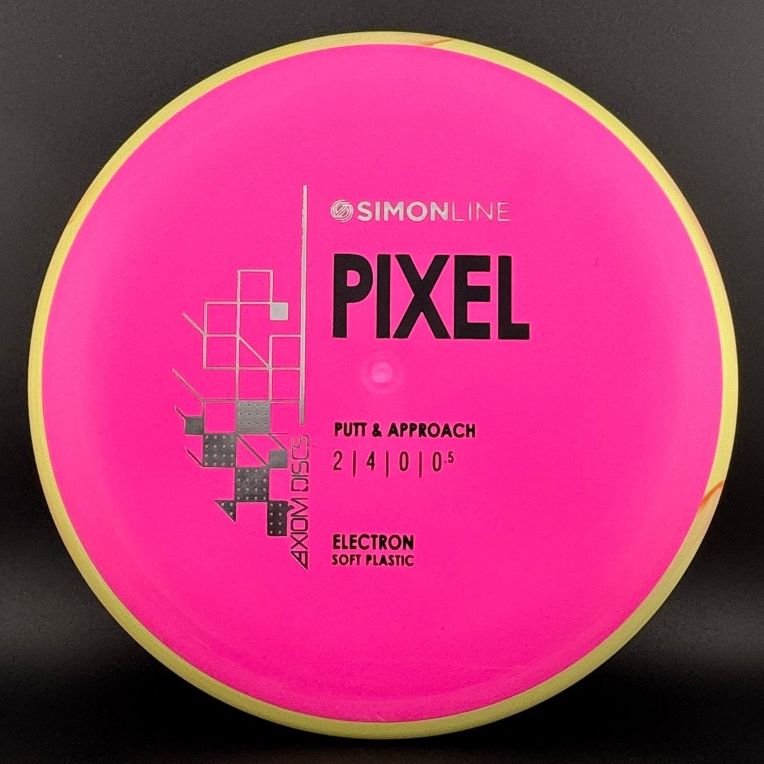 Soft Electron Pixel - Simon Line Disc Golf Putter