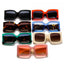 Fashion Big Frame Dazzling Color Men And Women All-Match Personality Sunglasses Ins Style Square Sunglasses - Korvel