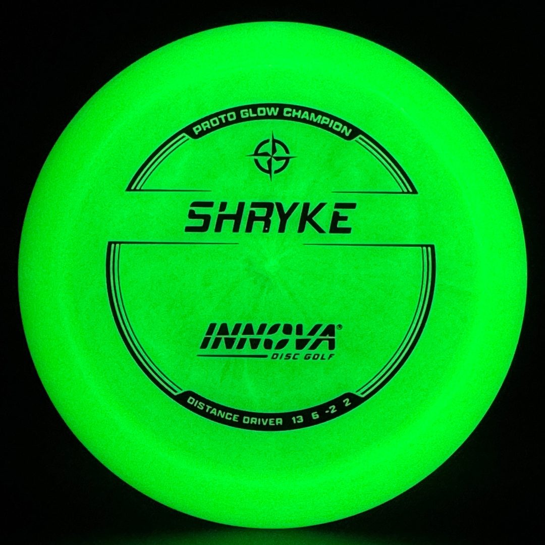 Proto Glow Champion Shryke Disc Golf Driver