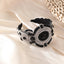 Full Sky Star Glass Diamond Wide Edge Vintage Hair Hoop - Korvel