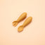 Hot selling silicone baby soft spoon, food grade children's complementary food, eating fat fork spoon - Korvel