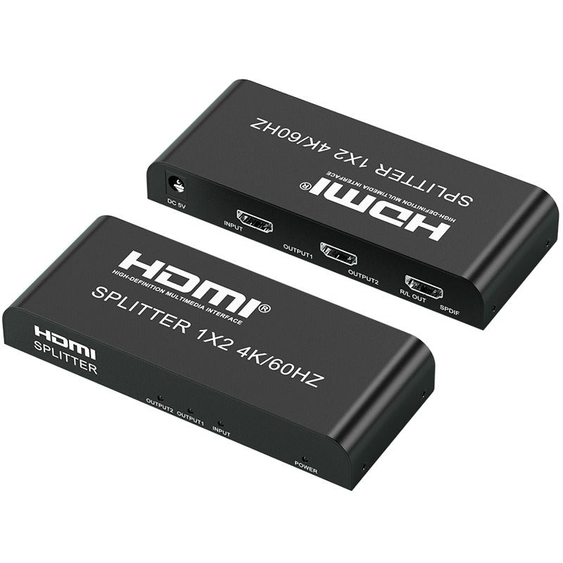Premium 1x2 HDMI Distributor for 4K60HZ Video Output