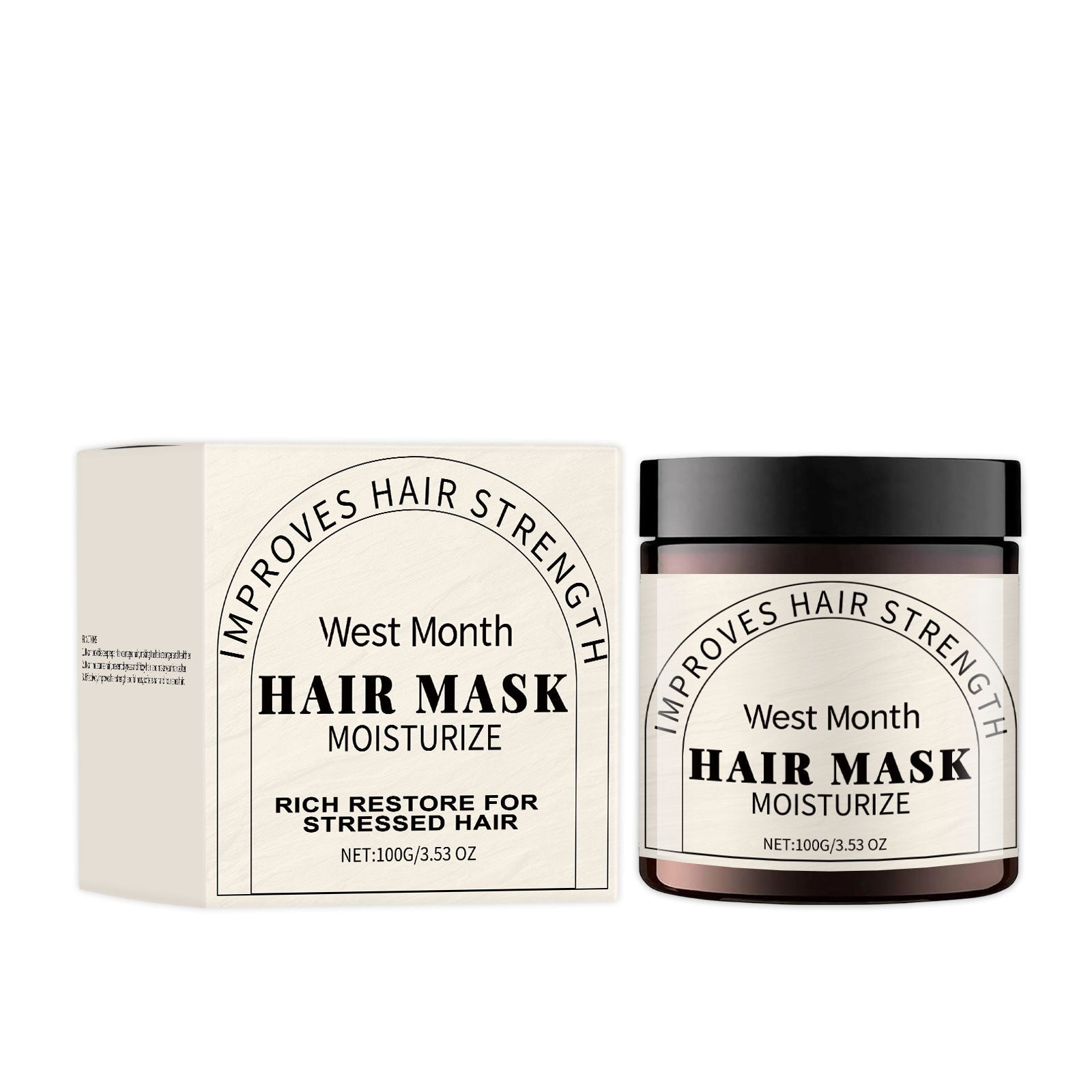 Repair Moisturizing Hair Mask, Moisturizing, Nourishing And Repairing Dry Hair, Smooth, Soft And Glossy Hair Mask - Korvel