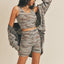 Cardigan Three-Piece Activewear Set