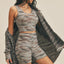 Cardigan Three-Piece Activewear Set