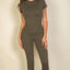 Short Sleeve Round Neck T-Shirt in Olive