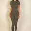 Short Sleeve Round Neck T-Shirt in Olive