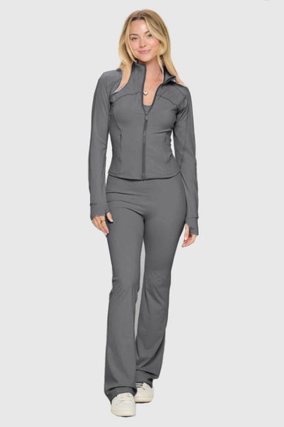 Veste de yoga premium avec ensemble de combinaison