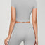 Seamless Short Sleeve Crop Tee