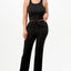 Conjunto de Top de Tirantes Acanalado y Pantalones