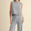 Mineral Wash Sleeveless Top