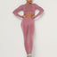 Ensemble de Leggings et Hauts Sans Couture