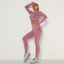 Ensemble de Leggings et Hauts Sans Couture