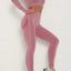 Ensemble de Leggings et Hauts Sans Couture