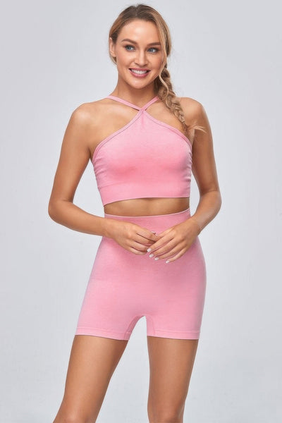 Premium Halter Sports Top for Activewear