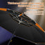 360° adjustable fishing sun umbrella: anti-UV, rainproof, portable large outdoor shade. - Korvel