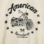 T-shirt Boxy en Coton Moto Américain