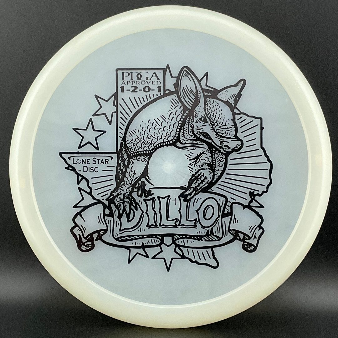 Alpha Glow Armadillo - Artist Series Disc Golf Disc