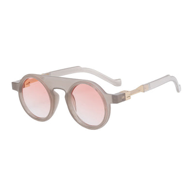 Lunettes de soleil rondes premium pour hommes - Élégantes et stylées