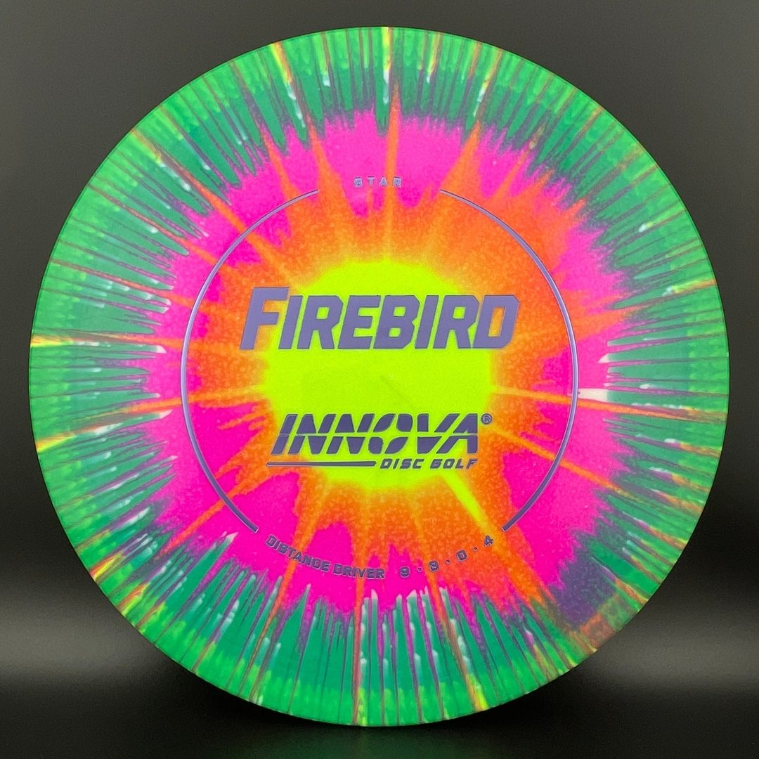 I-Dye Star Firebird Disc Golf Disc