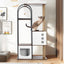 Modern Multi-Level Cat Tree with Scratching Posts and Caves