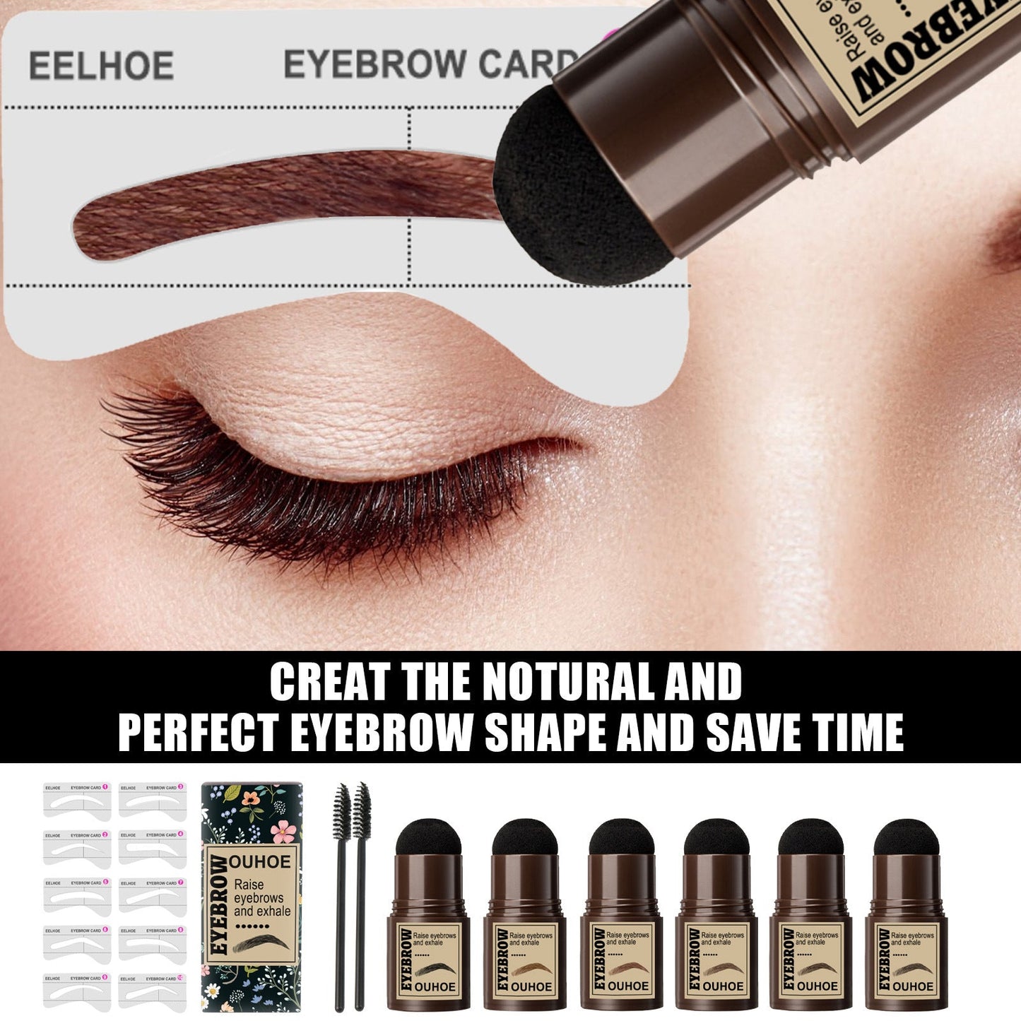 Eyebrow Stamp - Waterproof & Sweatproof Makeup Solution
