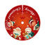 Deer Head Snowflake Santa Claus Gift Box Series Christmas Tree Bottom Decoration Apron Atmosphere Decoration - Korvel