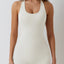 Basic Bae Cutout Racerback Sleeveless Active Romper - Korvel