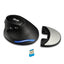 Master F17 Vertical Mouse Ergonomic Worm Anti Mouse Hand Laptop Desktop Wireless Mouse - Korvel