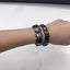 Pulsera de Piedra Negra Magnética para el Bienestar
