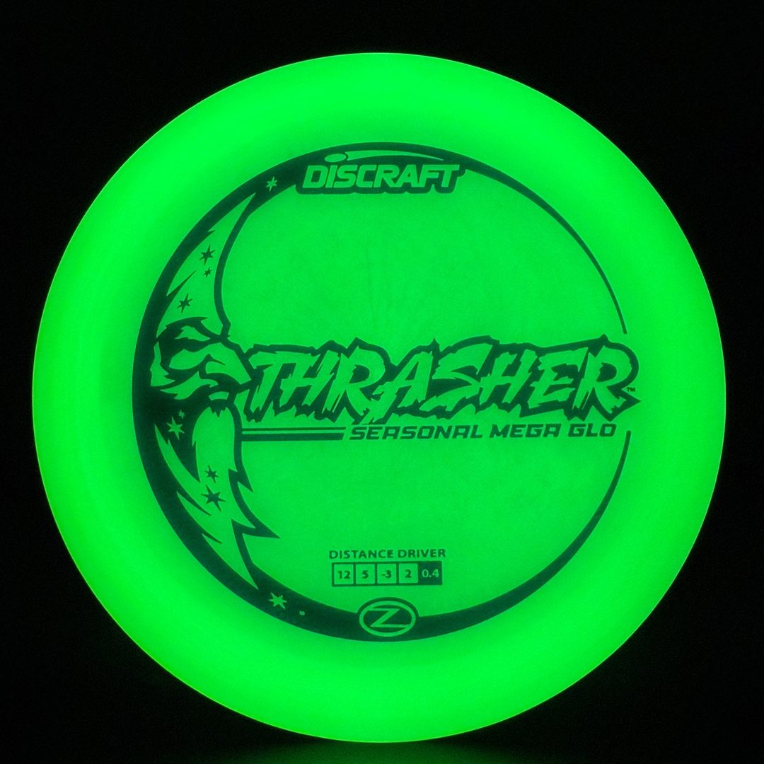 Mega Glo Thrasher - Disque de Golf de Nuit Saisonnière